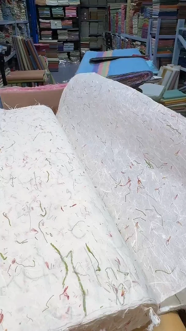 纯手工61*180cm50张青丝红花雁楮清水云龙半生熟