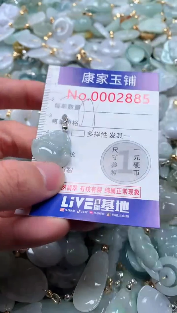 【闪购商品】翡翠吊坠(不含链)未镶嵌2885