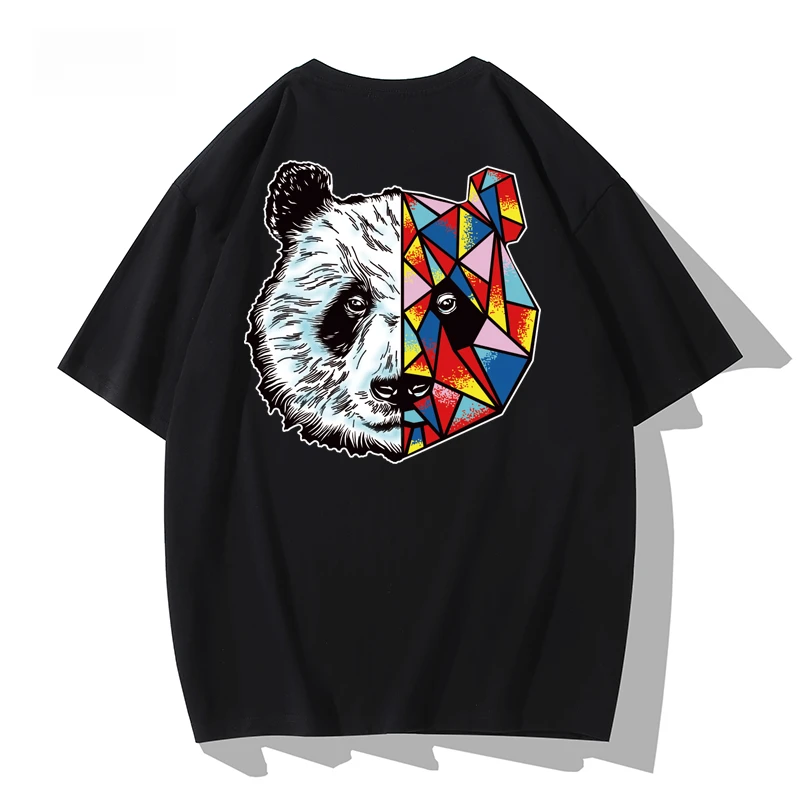 SKY重磅短袖t恤男士2025新款夏季纯棉美式潮牌潮流宽松大码圆领衫