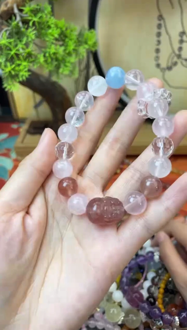 【闪购商品】水晶手链未镶嵌350手串