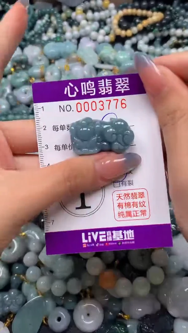 颈饰未镶嵌翡翠闪购003776