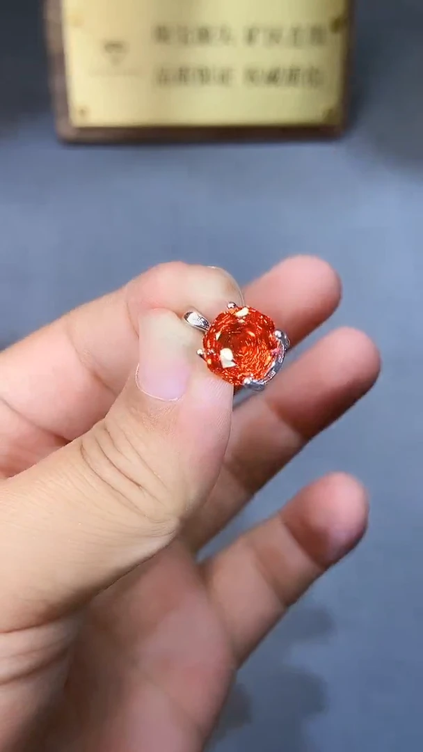 【闪购商品】石榴石颈饰银S925镶嵌3544