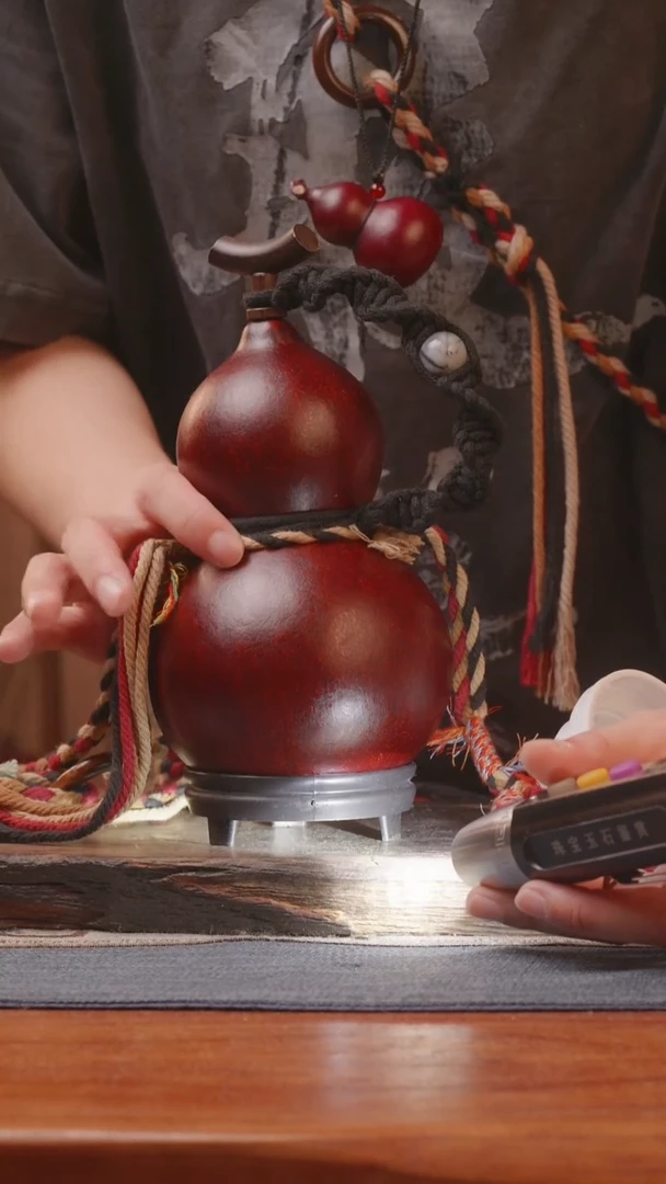 1353号精品大漆葫芦防腐防渗装水茶酒