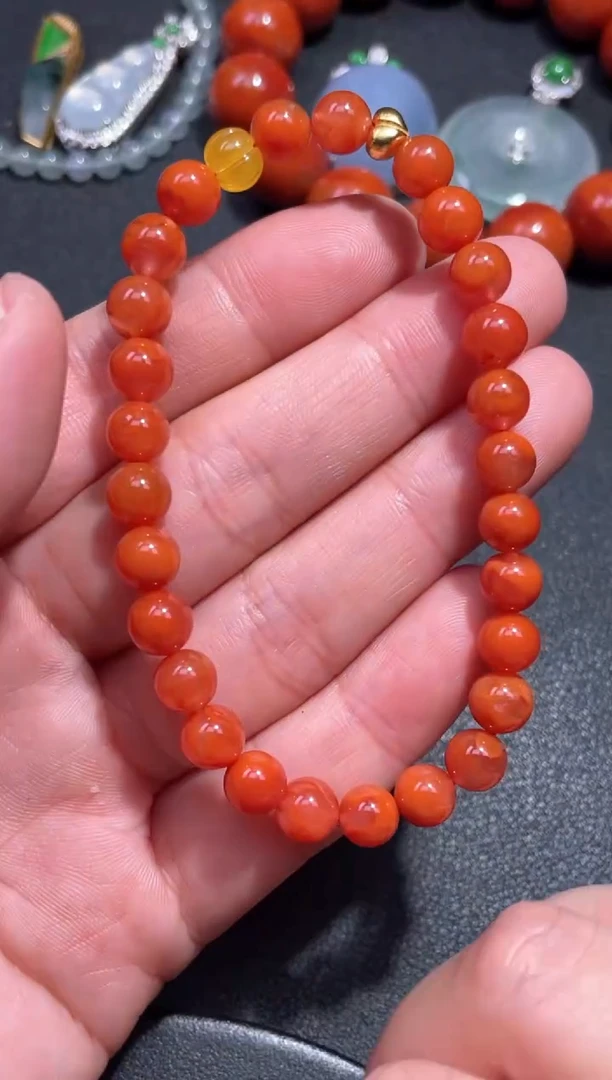 未镶嵌珠串南红玛瑙10