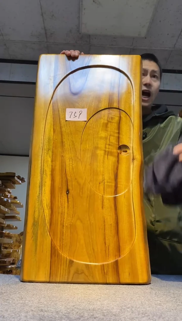 实木茶盘 一物一拍（不含配件）