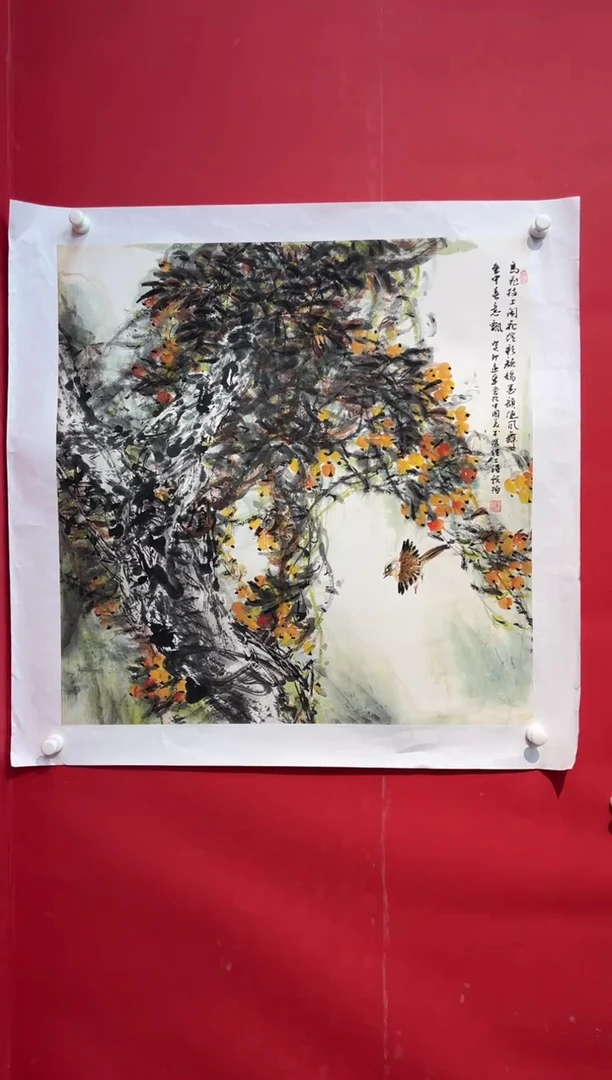 国画画家陆远华纯手绘原作