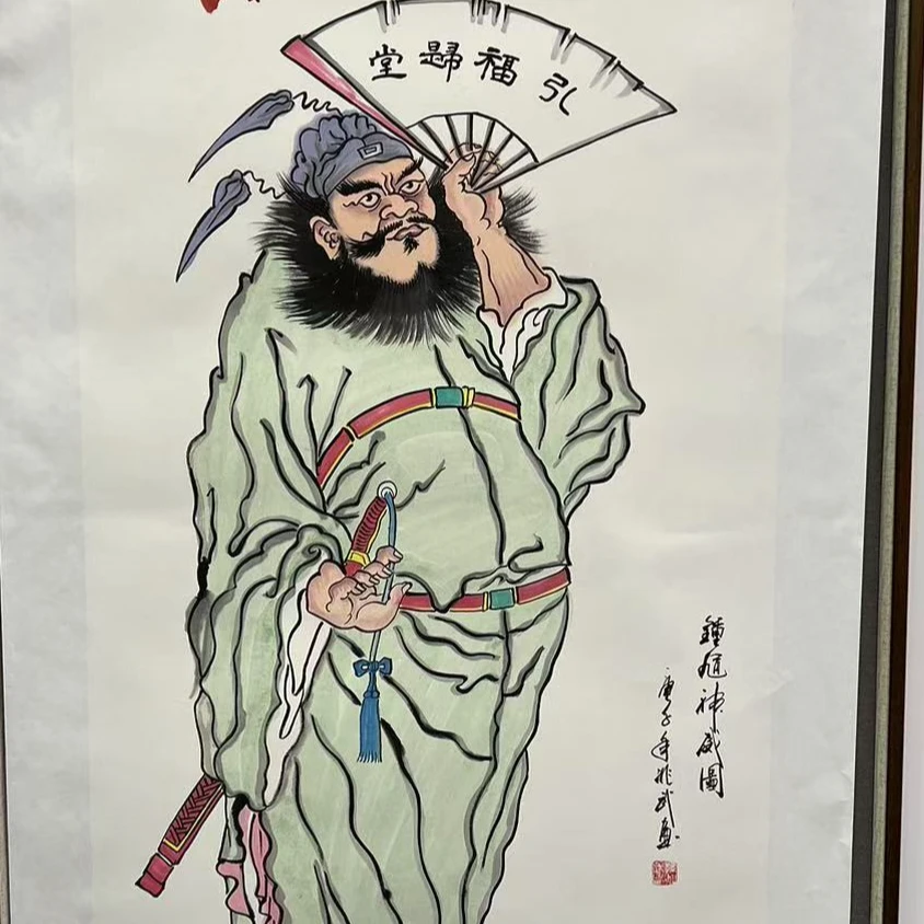 橱窗展示/传奇美术/孙兆武/宣纸国画/带证书