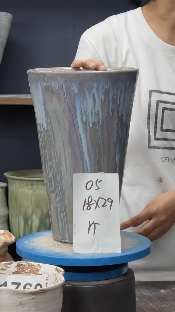 景德镇花盆默认微瑕05