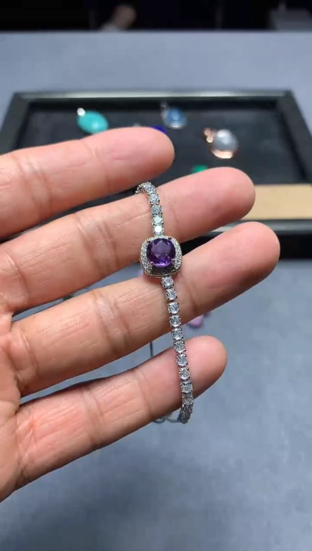 水晶手链未镶嵌W37（随机性发货只发一单）