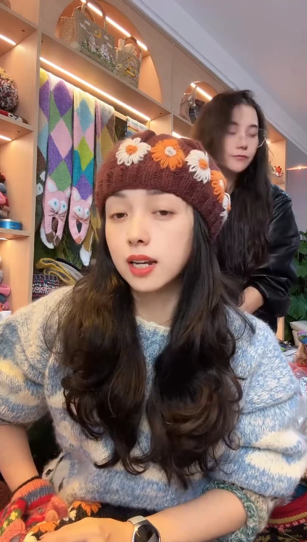 绵羊毛L***?百羊毛刺绣贝雷帽A451