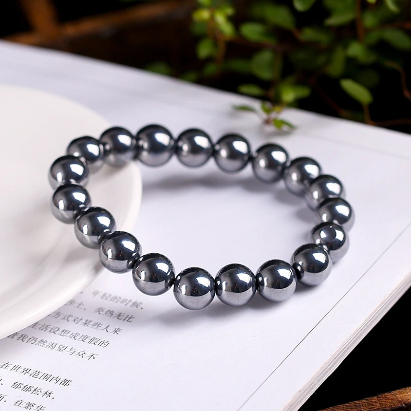 磁石手链 【城丽】太赫兹圆珠手串/条FL-39