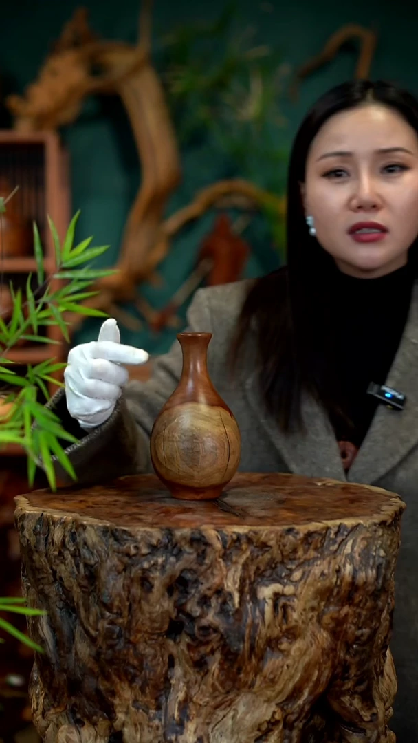 木雷击枣木玉壶春