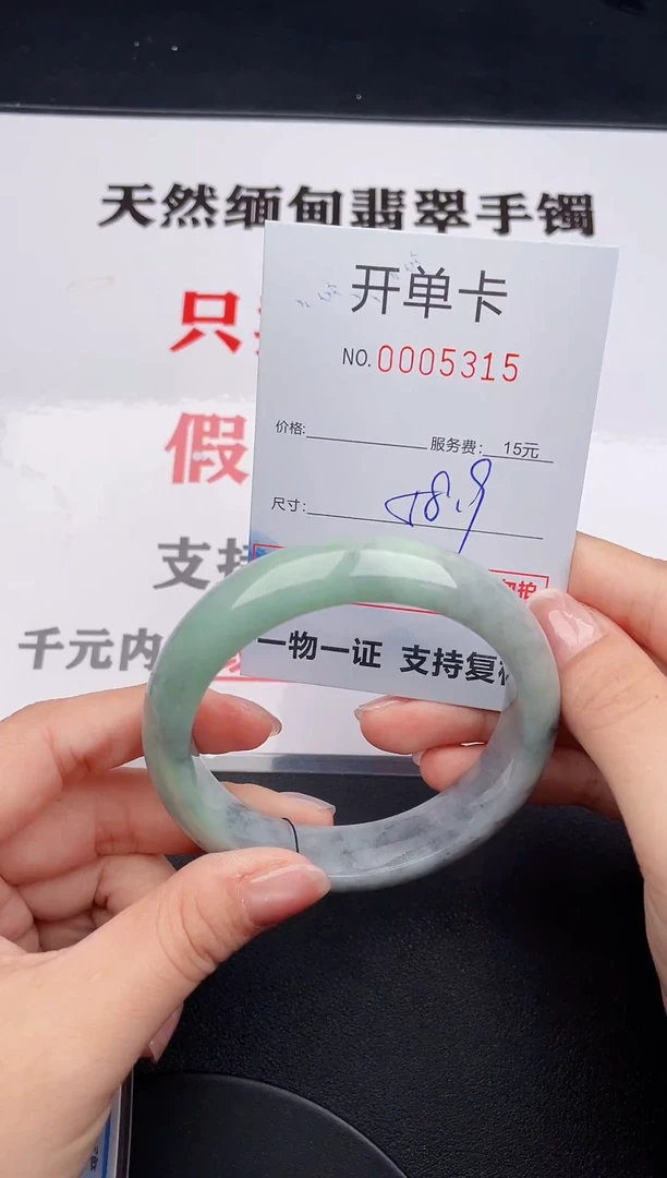 未镶嵌手镯翡翠15