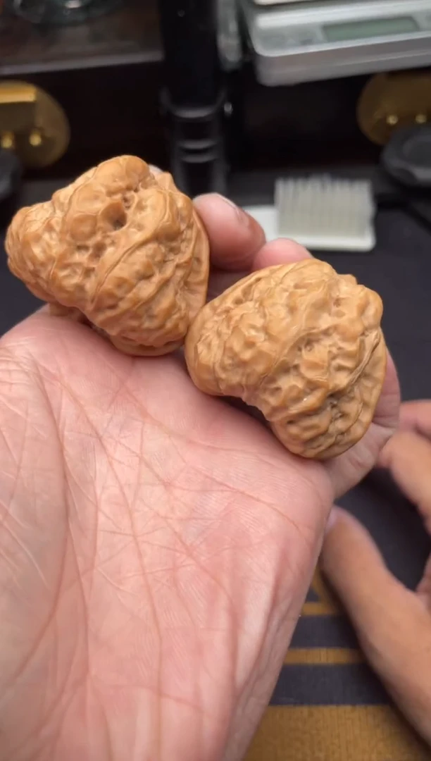 吊坠文玩核桃蛤蟆头41