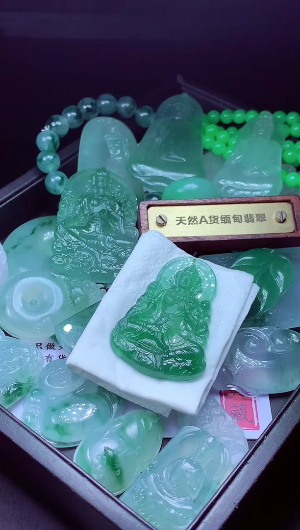 未镶嵌定制翡翠荪*#翡翠毛货定制