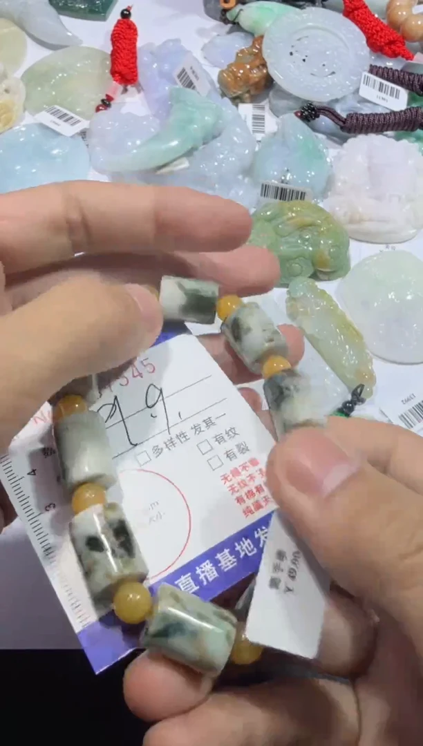 【闪购商品】翡翠颈饰未镶嵌00007545