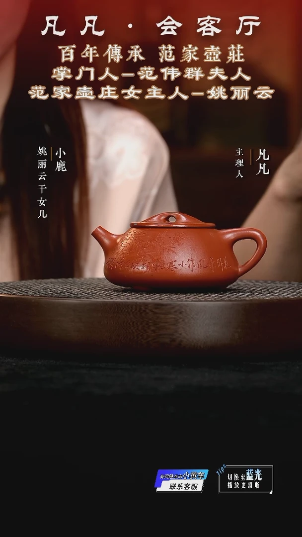 茶壶紫砂凡凡会客厅&姚丽云124 紫砂壶