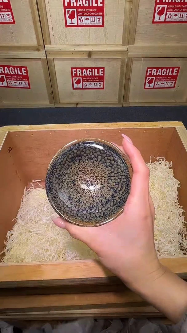 茶盏茶盏主人杯葵口斗笠鹧鸪