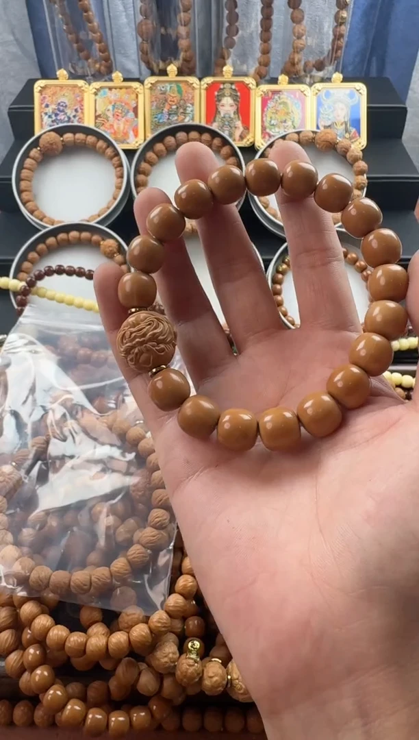 手串猴头核桃龙岩老型送单颗雕刻返油