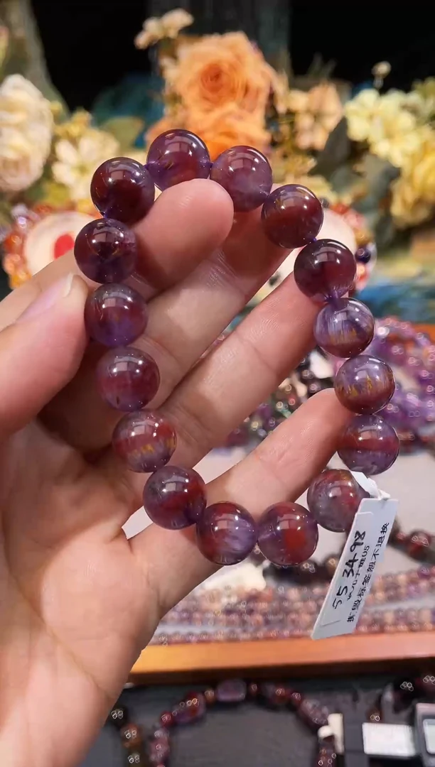 未镶嵌手链水晶四色极光13m+