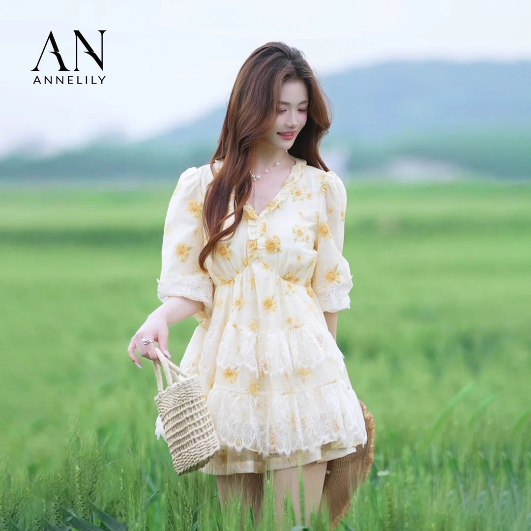 ANNELILY安一凡【芊羽-凡】新款时尚百搭休闲气质短裤套装AT2504060