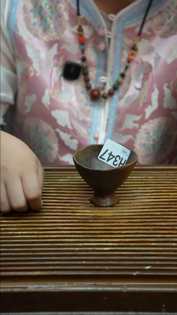 万古烧粗陶手工茶具