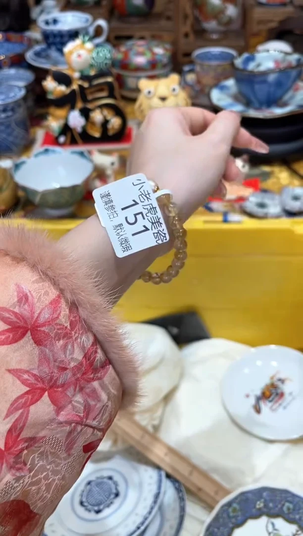 【闪购商品】瓷片手串『美丽可爱小老虎』151