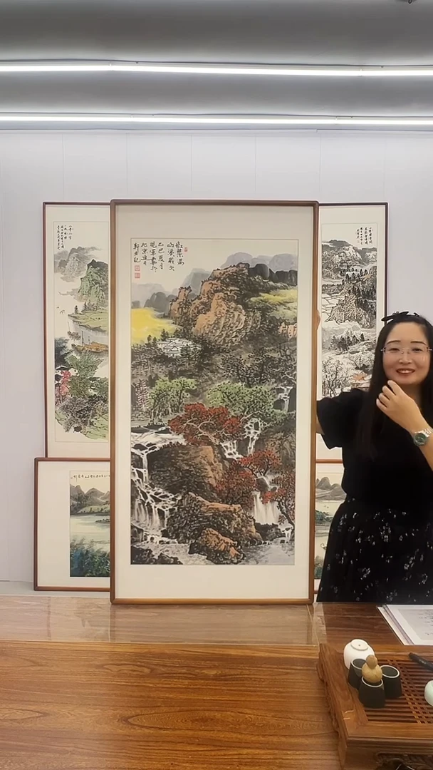 国画张现军    120*60  山水
