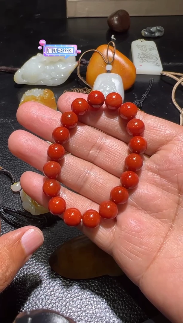 未镶嵌手串南红玛瑙宝*南红玛瑙手串