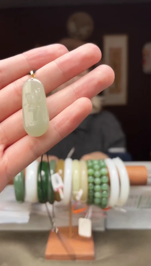 未镶嵌和田玉挂件CX13-吊坠