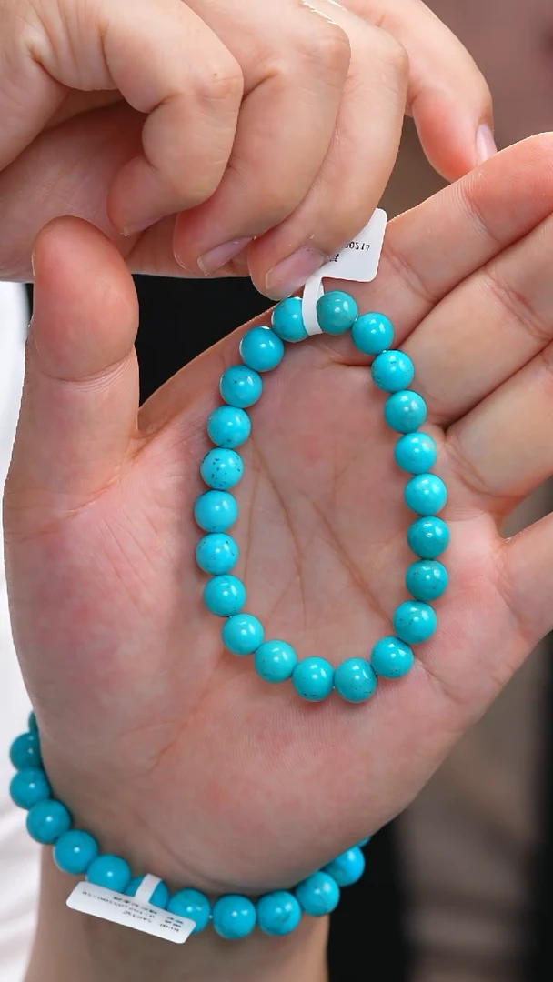 未镶嵌绿松石手串1*