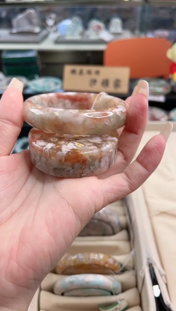 未镶嵌手镯石英质玉59圈口（赠品镯心）s963001