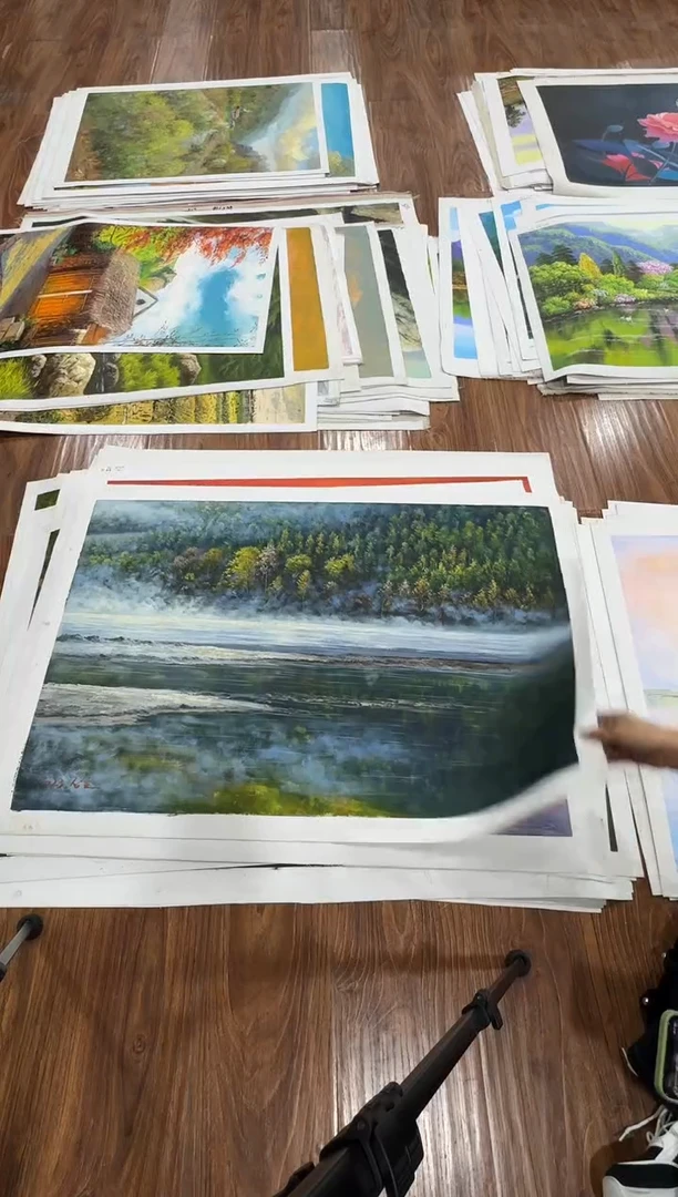 油画【21号】朝鲜原创手绘油画【功勋Ⅰ级画家丨孤品佳作丨顺丰包邮】