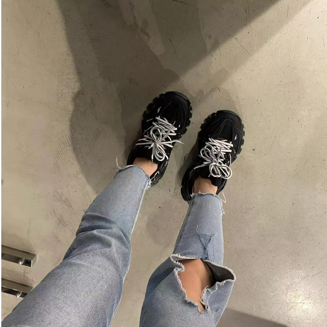 KEKE 25ss秋冬爆款3代做旧老爹鞋时尚百搭