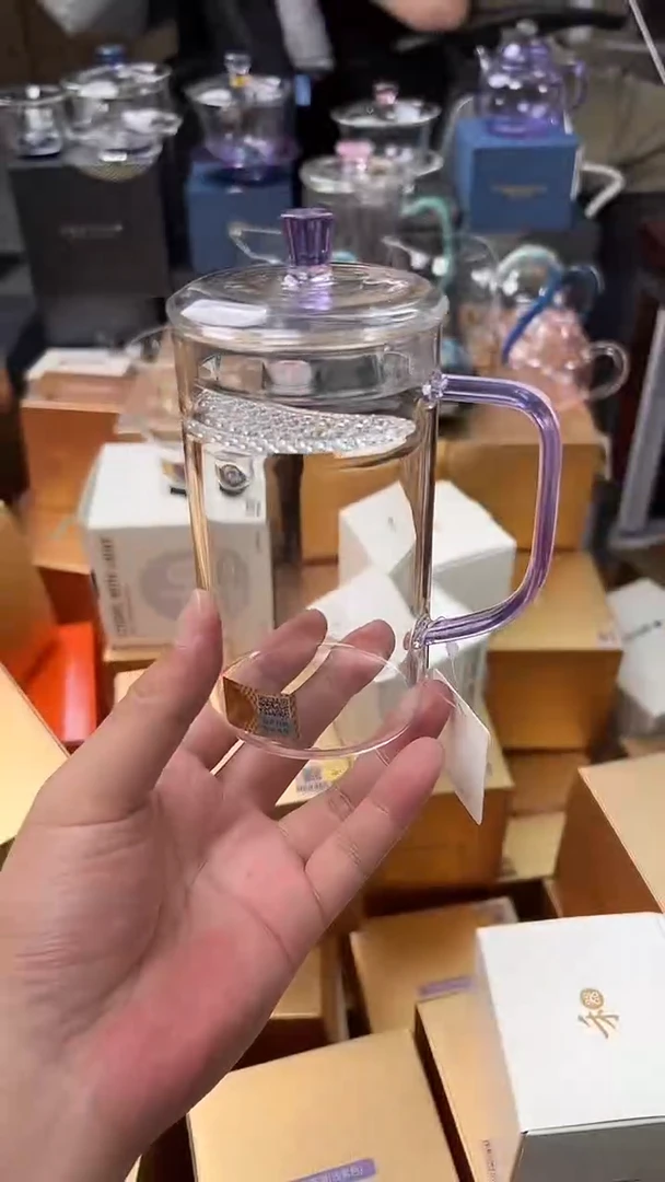 @@禾器晶彩简尚杯浅紫色
