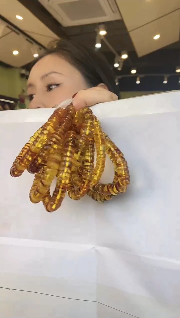 【闪购商品】琥珀手链未镶嵌多样性发一