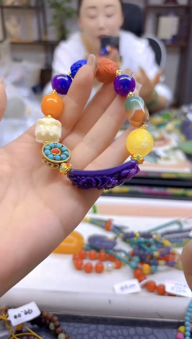 未镶嵌苏纪石（舒俱来）手链DIY款S414