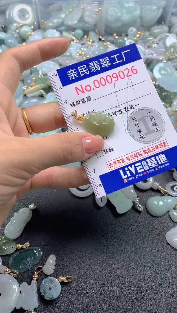 颈饰未镶嵌翡翠9026