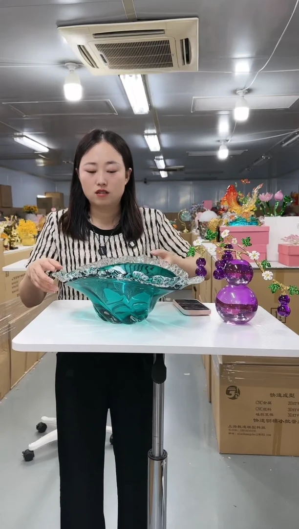 金沃水晶琉璃    果盘