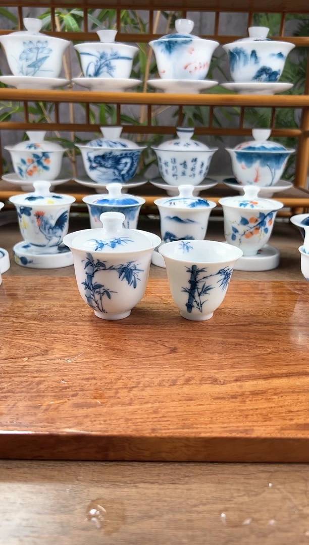 【闪购商品】竹子二才美人备+主人杯60cc