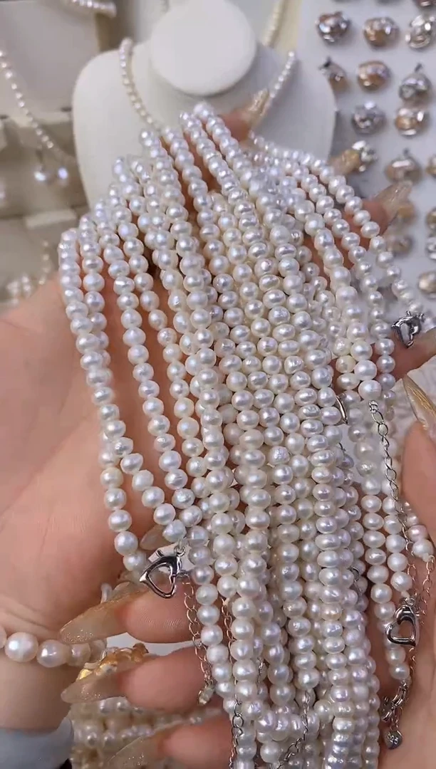 【闪购商品】淡水珍珠颈饰未镶嵌N01