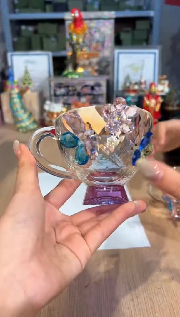 【闪购商品】杯111幻语水晶咖啡杯（紫）