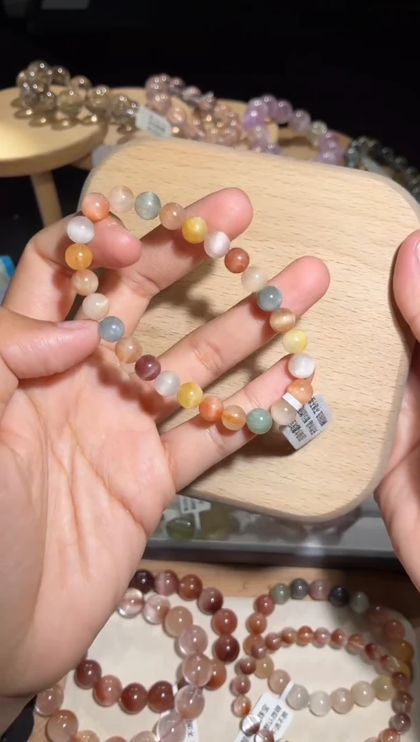 未镶嵌手链水晶38号多样性发一E 7+