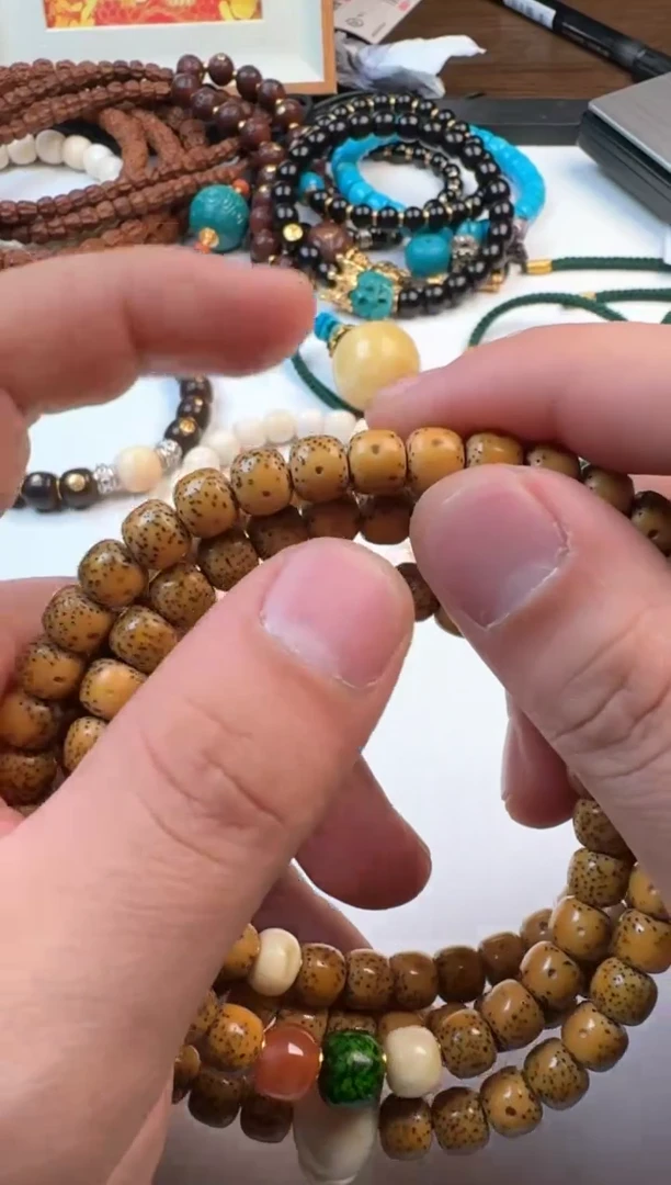 【闪购商品】星月菩提手串星月素串