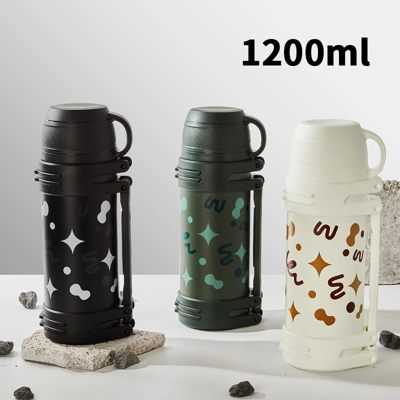 【蛋先森水杯溯源】帝怡迷彩旅行壶316真空车载便携保温杯1141