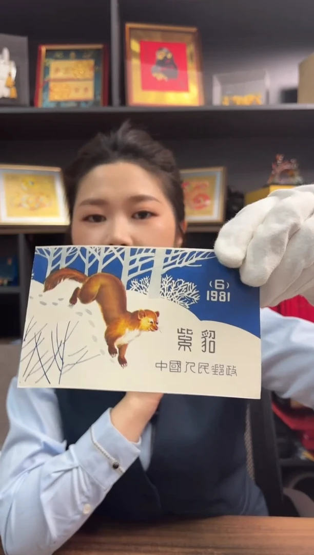【闪购商品】中国邮政 紫貂小本票S
