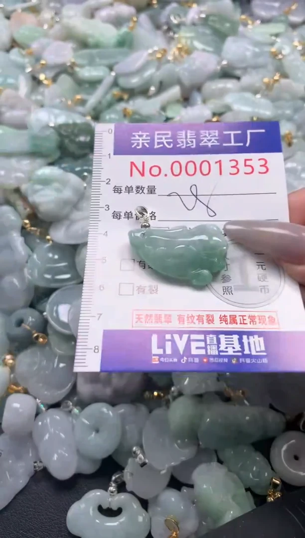 颈饰未镶嵌翡翠1353