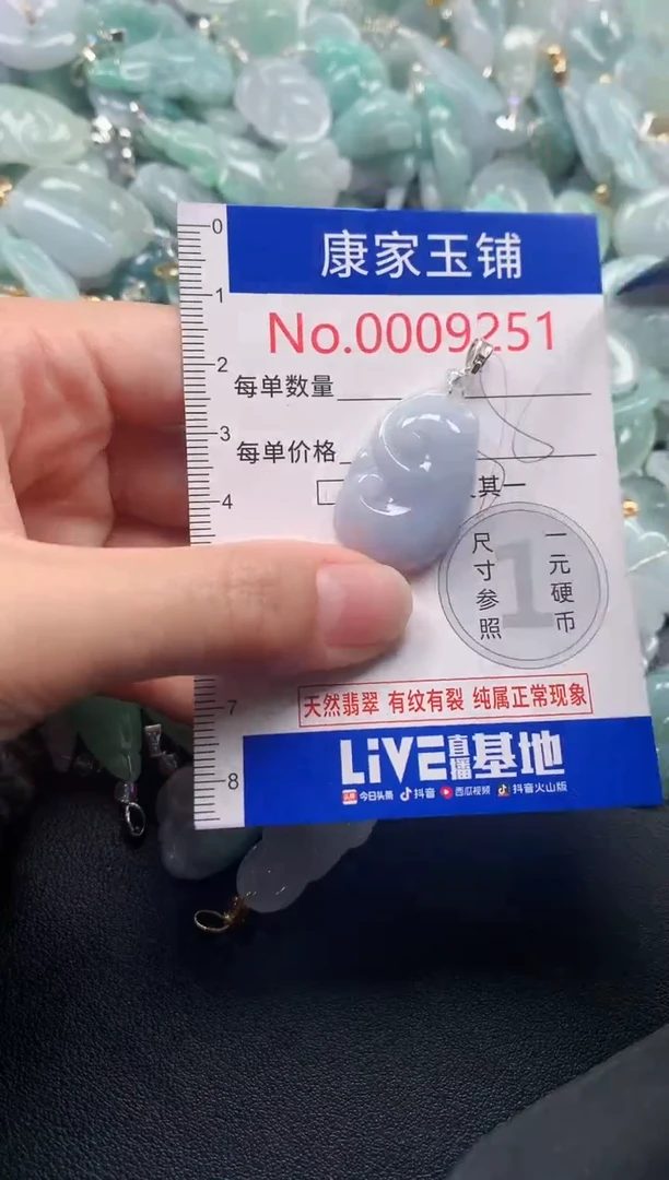 颈饰未镶嵌翡翠9251