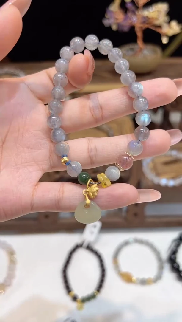 手串未镶嵌长石@@手饰