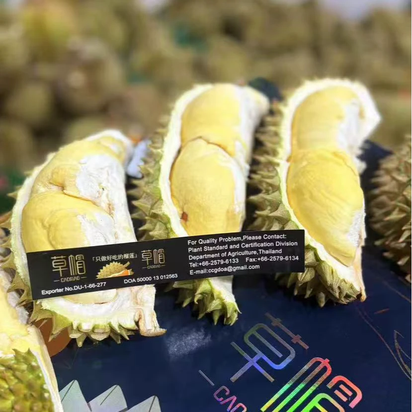 【阿蔡甄选】B果保三房泰国树熟金枕榴莲B果软糯香甜单果3斤起顺丰